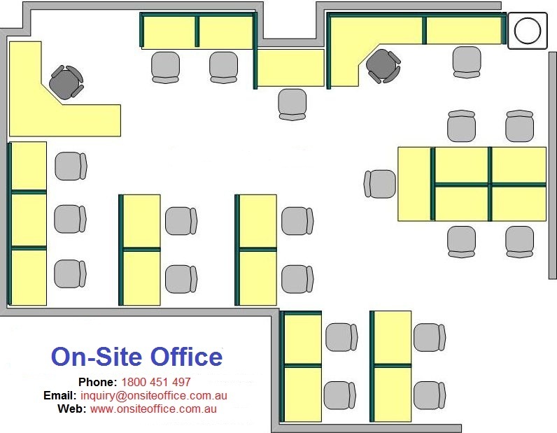 Call Centre Floor Plan Layout Onsite Office Office